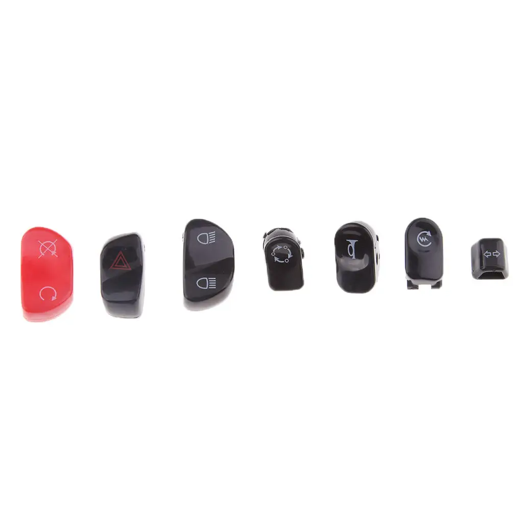 7pcs/set Hand Control Switch Housing Button Cover Kit for VICTORY