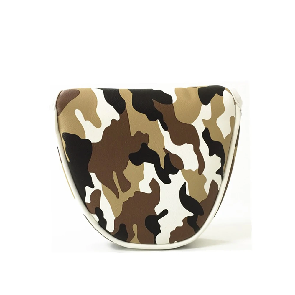 Чехол на голову из искусственной кожи с камуфляжным узором стильные аксессуары