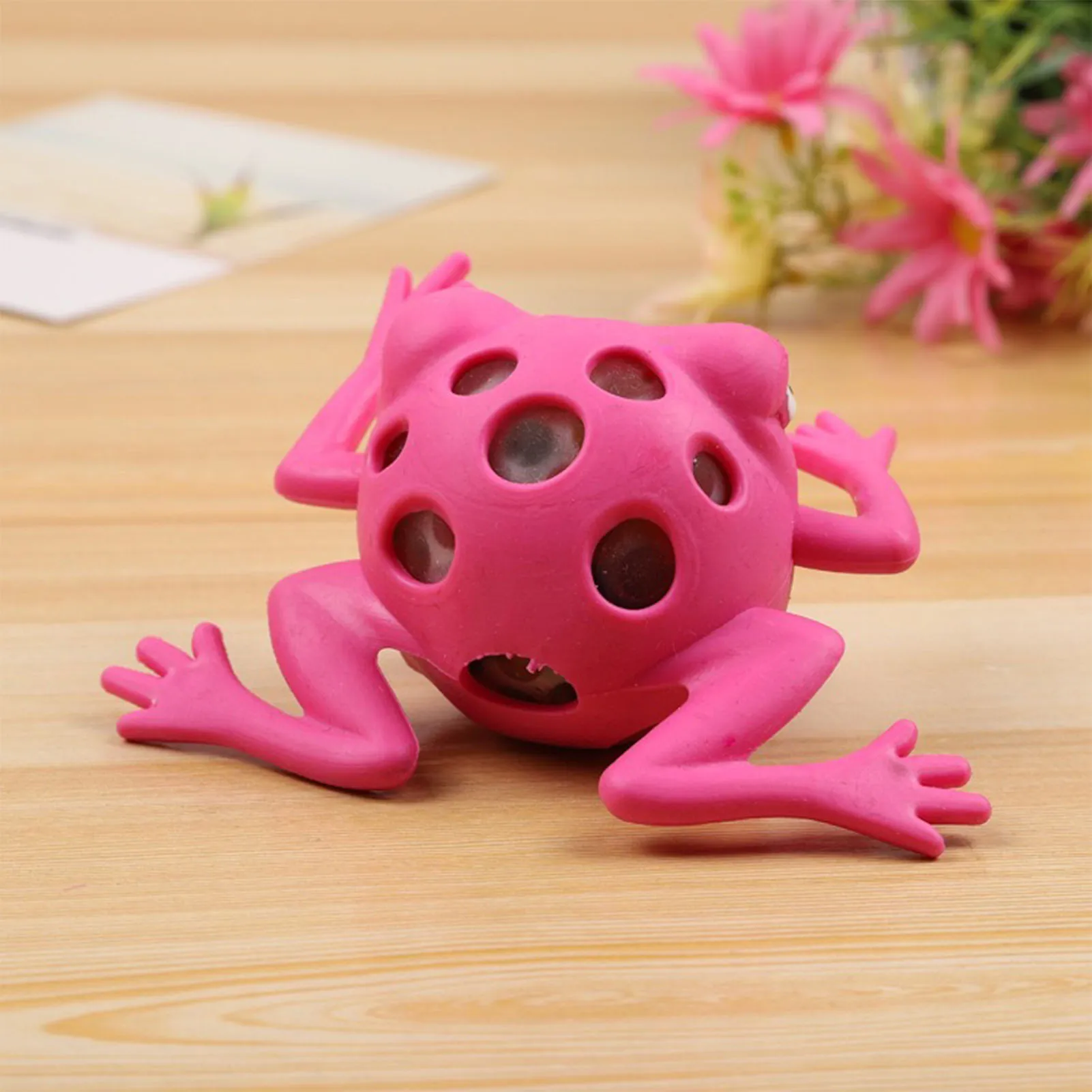 

12pcs Stresses Reliever Squeeze Toys Mesh Stress Ball With LED Lights Squishy Antistress Balls Random Sensory Squeeze enjoyment