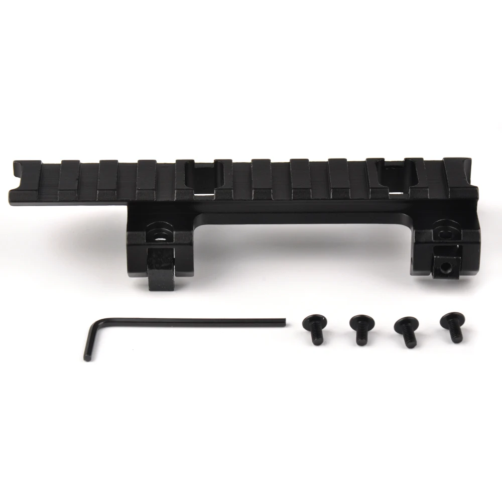 Винтовочный прицел с более высоким базовым креплением 20 мм рельсовый адаптер для