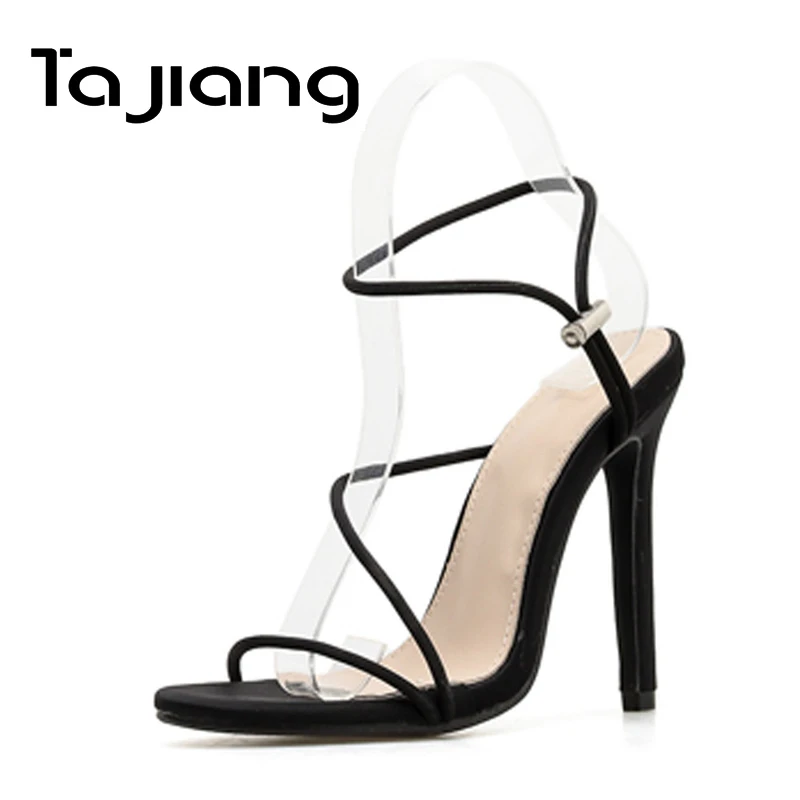 Сандалии гладиаторы Ta Jiang женские Классические босоножки на высоком каблуке с