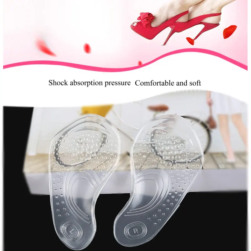 

1Pair Orthopedic Orthotic Arch Support Insole Flat Foot Flatfoot Correction Shoe Insoles Cushion Shoe Inserts