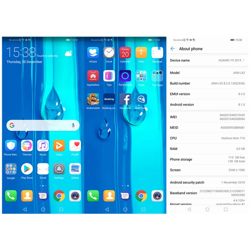 huawei y9 2019 smartphone kirin 710 octa core android google cellphone 4000mah 6gb 128gb free global shipping
