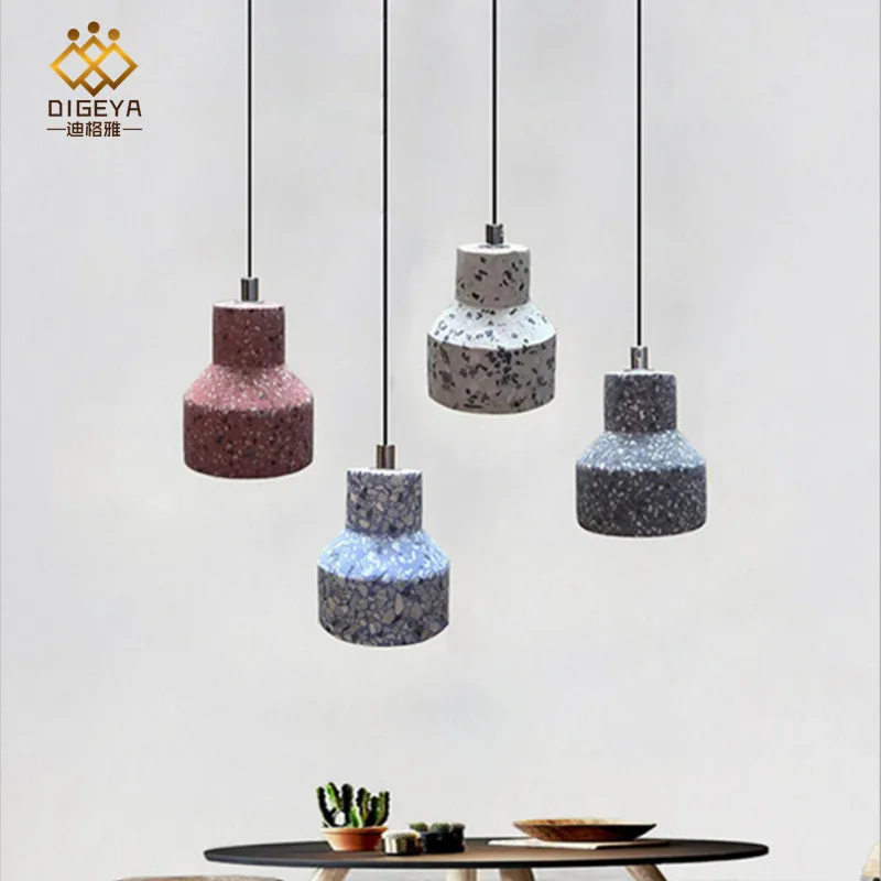 

Современная светодиодная Подвесная лампа с каменным декором, освещение для кухни, столовой, бара, столовой