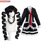 Аниме Danganronpa Yasuhiro taeko Celestia Ludenberg азартная девушка Хэллоуин Одежда Косплей Костюм