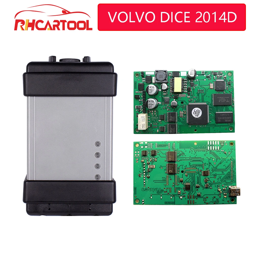 OBD2 VXDIAG для Volvo Vida Dice 2015A добавить автомобили в OBD2 автомобильный диагностический инструмент 2014D Vida Dice Pro полный чип зеленая доска