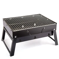 bbq foldable grill iron barbecue outdoor picnic patio party cooking carbon barbecue stove portable barbecues tool 3 5 people h4