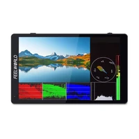 new feelworld f7 pro 4k monitor 7 inch on camera dslr field monitor 3d lut touch screen ips hdr 5060hz 1920x1200 video cameras