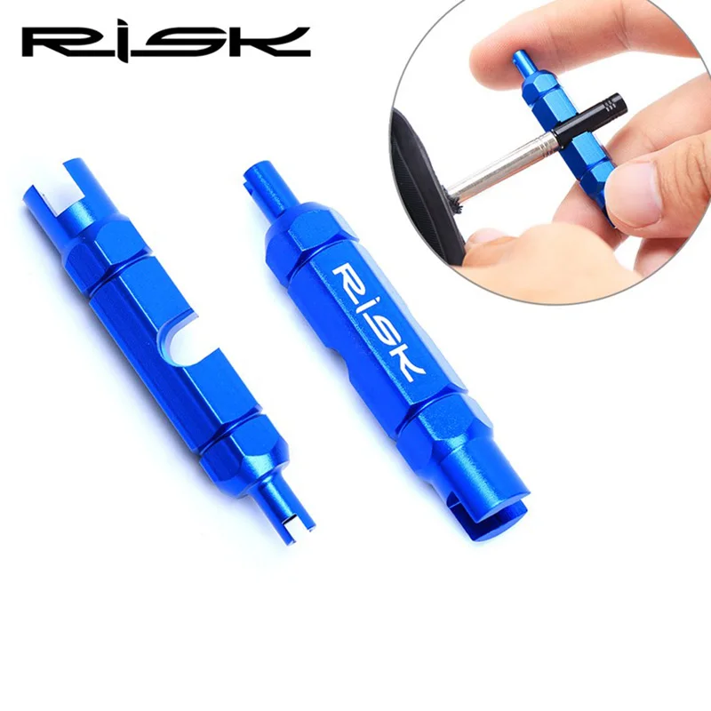 Risk Bicycle Multifunctional Valve Tools For Schrader/Presta MTB Road Bike Tire Disassemble Alumium Presta Extension | Спорт и