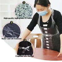 kitchen cooking childrens studio eating waterproof and oil proof hot pot lobster disposable apron