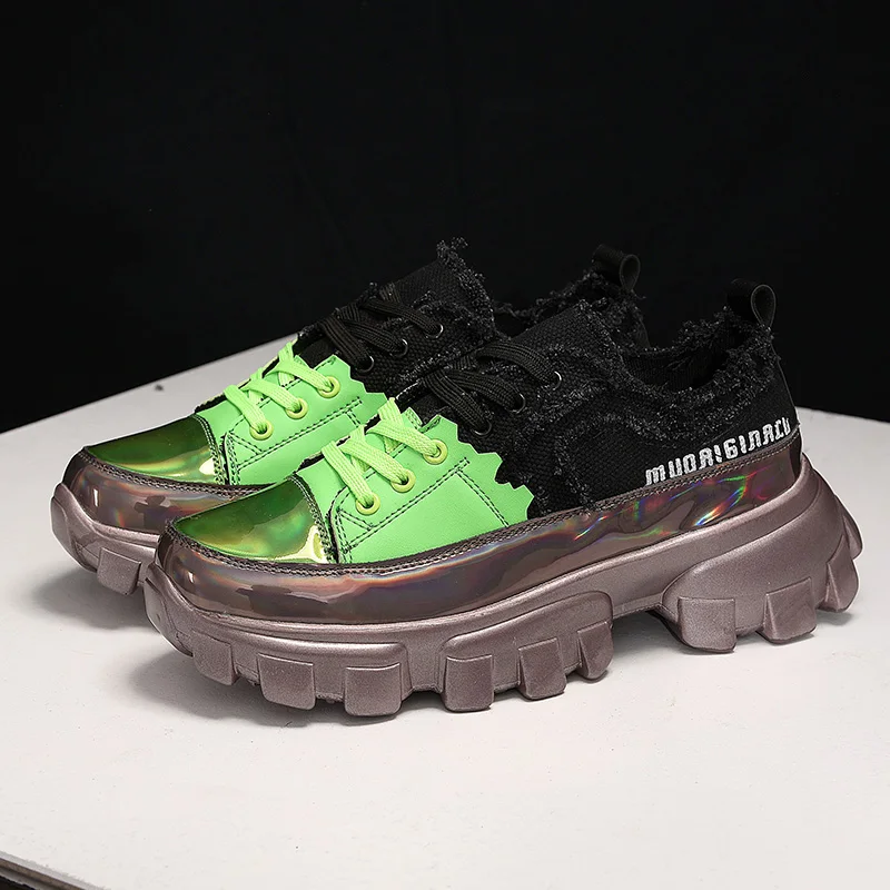 RUIFF/прогулочная обувь Кроссовки на толстой подошве визуально увеличивающие рост