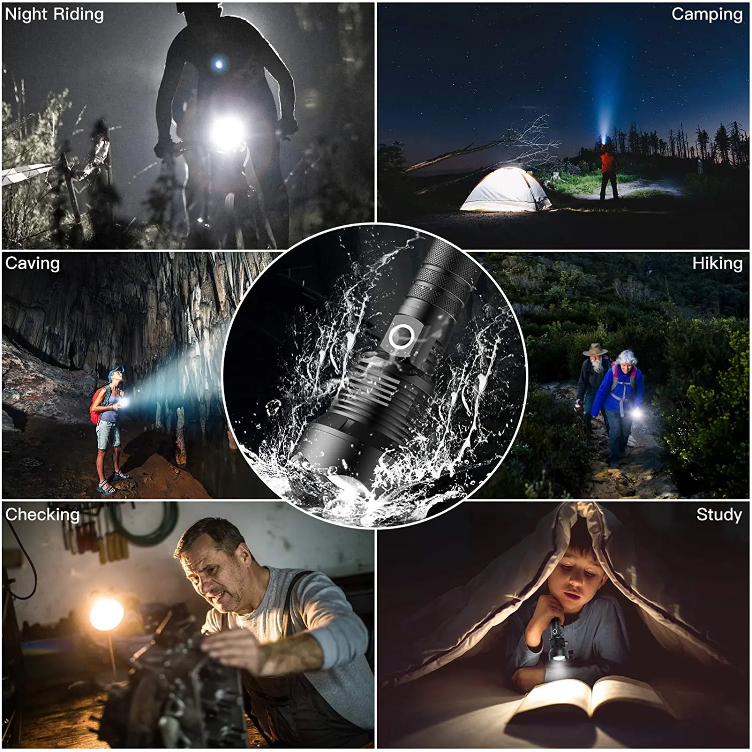 Long Shot 1000m Glare XHP90.3 Most Powerful LED Flashlight USB Torch XHP50 XHP70 Lantern for Hunting Camping Lamp Hand Light | Лампы и