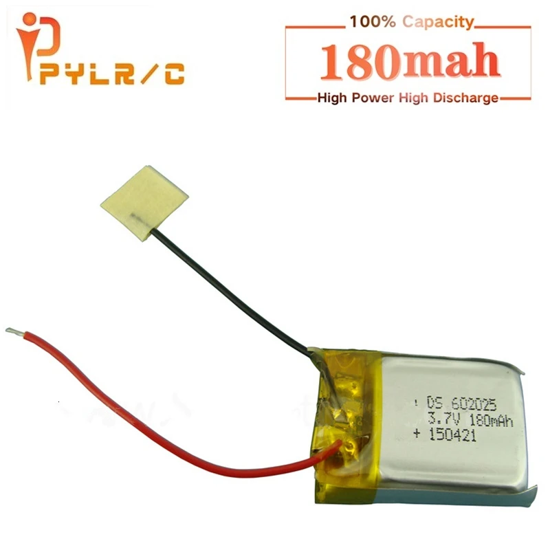 Аккумулятор Lipo для syma 3 7 180G s977 V398 V319 V388 105 107 в 602025 мАч шт./лот|Детали и аксессуары| |