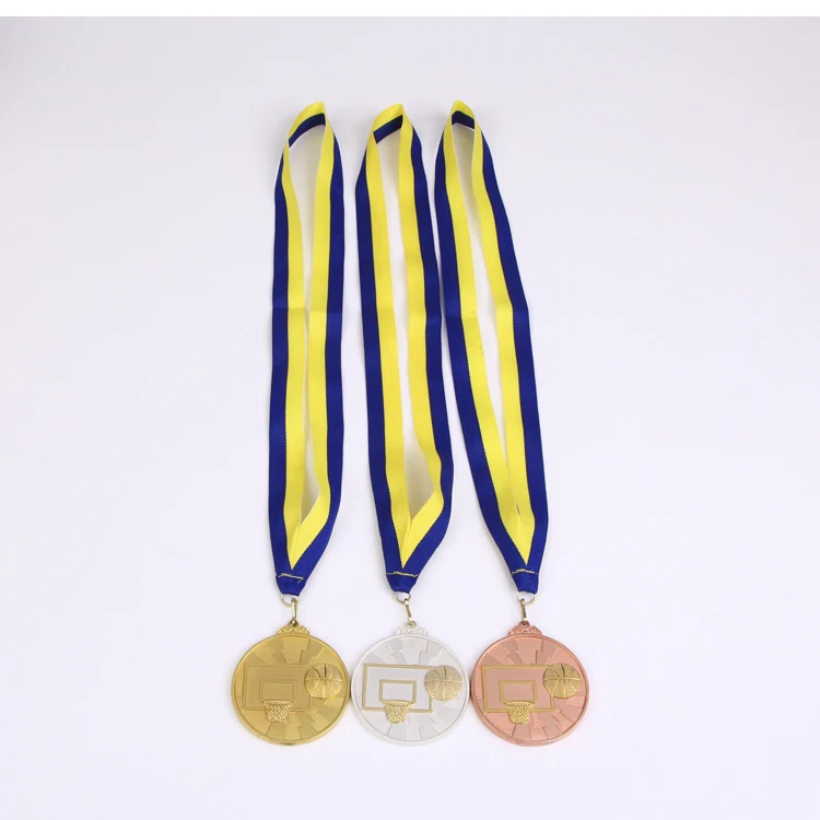 6 Цвет Баскетбол школьная игровая медаль покрытые золотом серебром бронзой