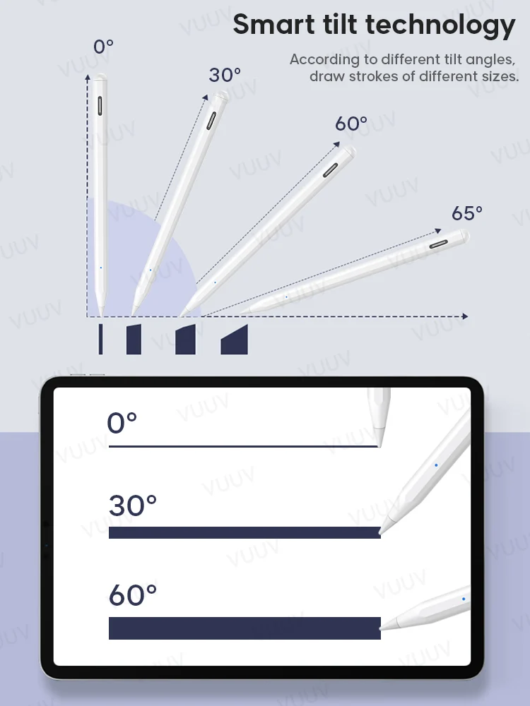 Стилус для iPad карандаш с отвода ладони стилус Pro 11 12 9 2018 2020 2021 7th 8th Air 3 4 mini 5 Apple Pencil 2