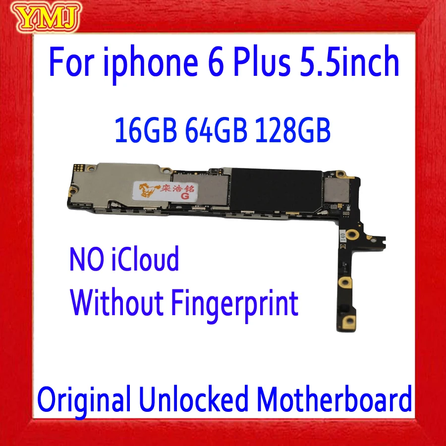 Материнская плата для iphone 6 plus P с/без Touch ID 100% оригинал бесплатный iCloud с системой IOS