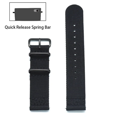 20 мм 22 мм ремешок для Samsung Galaxy Watch 4 40 мм 44 мм Универсальный 42 мм 46 мм сменный нейлоновый тканевый ремешок Amazfit HUAWEI Watch GT2