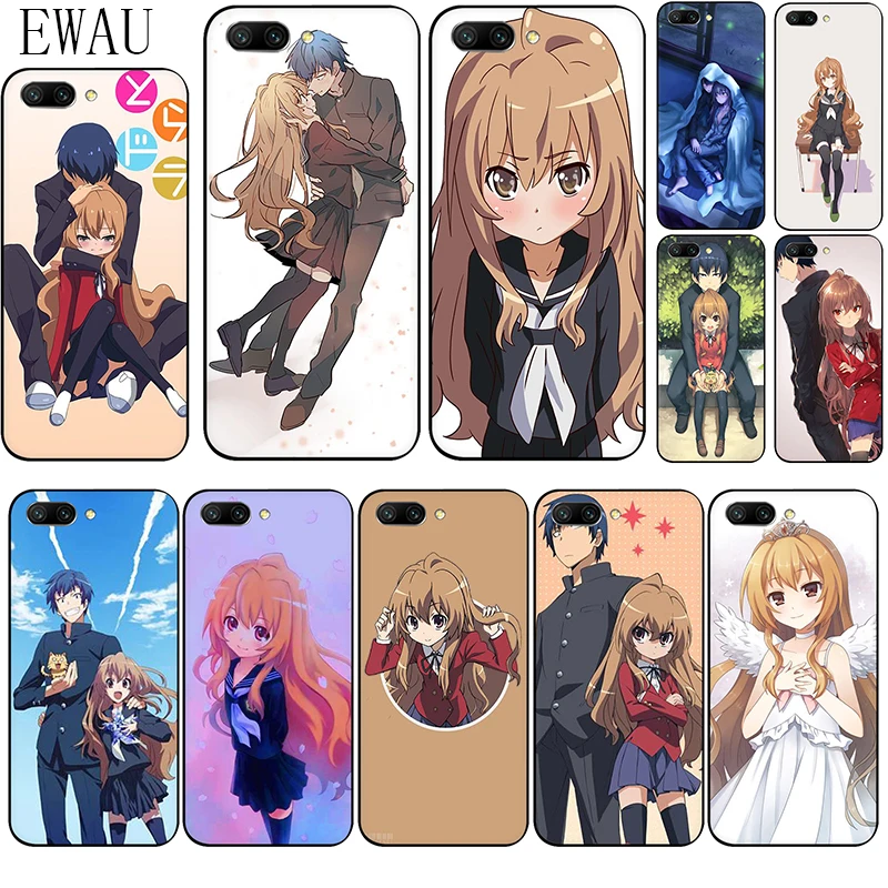 EWAU аниме из торадора силиконовый чехол для телефона для Huawei Honor 6a 7A Pro 7C 7X 8X 8C 8 9 Примечание 10 Lite вид 20 9X pro
