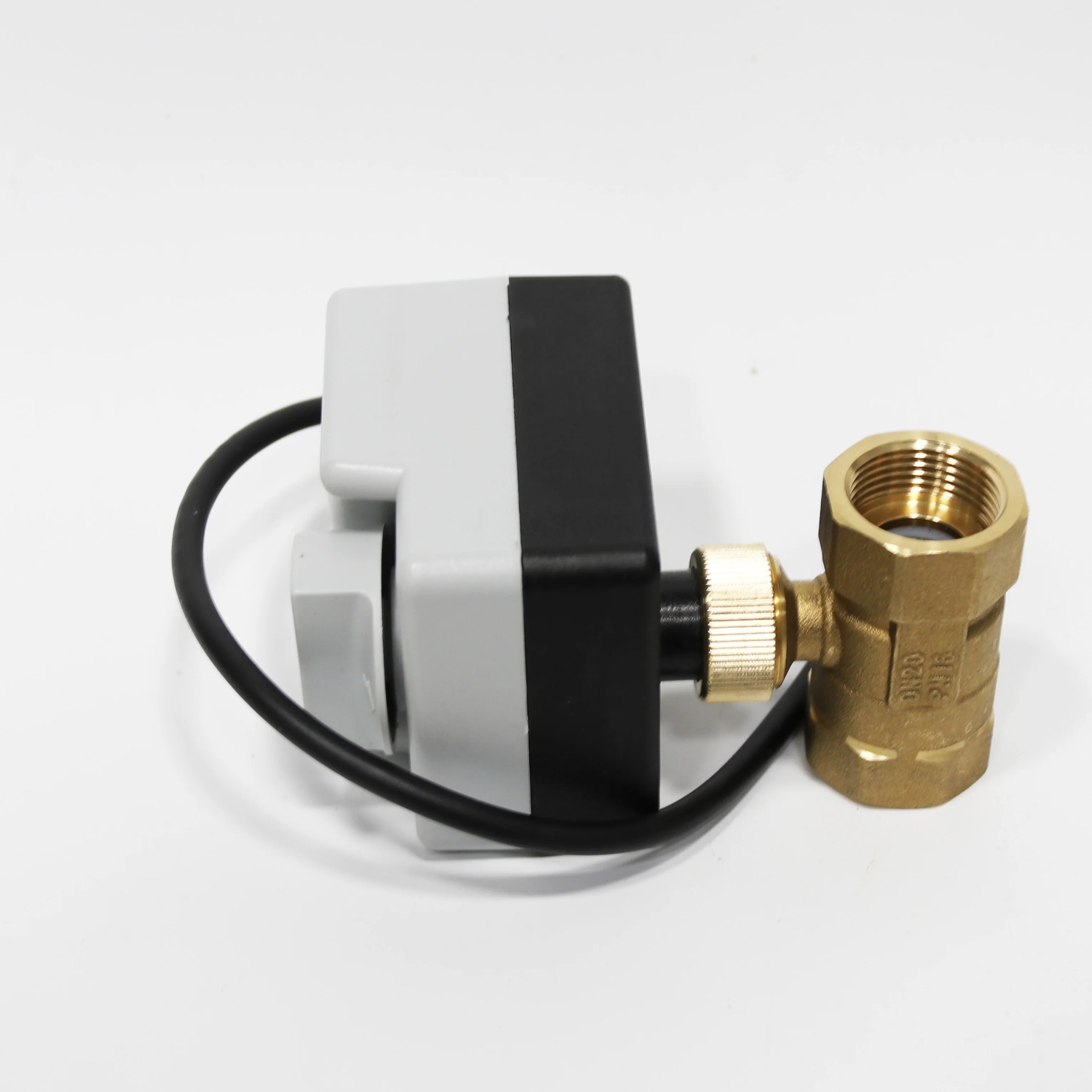 AC220V DN15(G 1/2 &quot) в DN 25(G 1&quot) 2 ходовой трехпроводный моторизованный шаровой клапан
