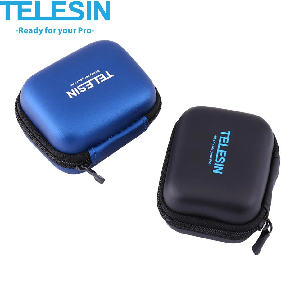 

TELESIN mini Portable Waterproof Action Camera Protective Case Bag Carrying Storage Box for Hereo 5/4/3+/2 for yi 2