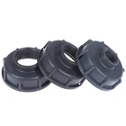 Переходник для шланга IBC, соединитель для резервуара с водой, 12 дюйма, 34 дюйма, 1 дюйм, стандартная грубая резьба, садовый клапан бачка, труба, хранение