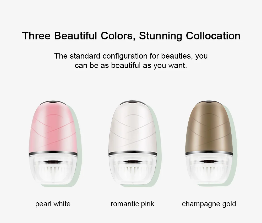 

New Electric Skin Care Tool Facial Cleansing Brushes Ultrasonic Cleaning Face Care Brush Beauty Equipment Home Use Devices