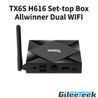 TX6S умная ТВ-приставка с четырёхъядерным процессором, ОЗУ 4 Гб, ПЗУ 64 ГБ, Android 10,0