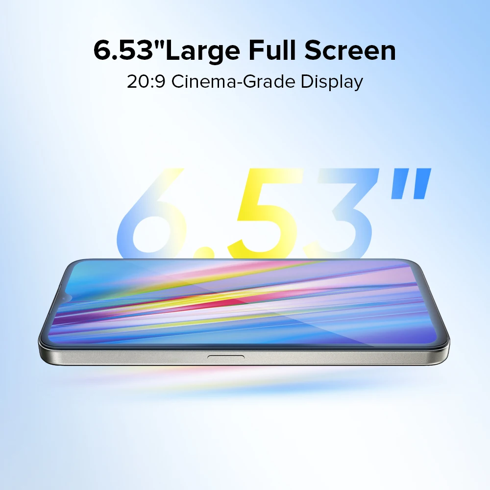 UMIDIGI-Tel&eacute;fono m&oacute;vil inteligente con triple c&aacute;mara modelo A11, dispositivo m&oacute;vil de 64 GB-128 GB, 6,53 pulgadas HD + 16MP, versi&oacute;n global, Android 11, helio G25 y bater&iacute;a 5150mAh-4