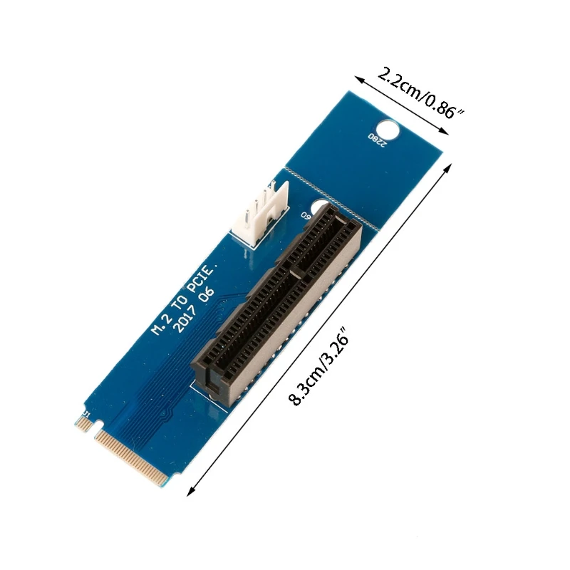 

Male To Female M.2 To PCI-E 4x Slot Riser Card Adapter For Bitcoin Mining A10 21 Dropshipping