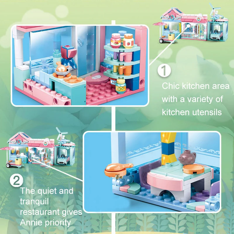 410 шт. Детский конструктор Игра в дом | Игрушки и хобби