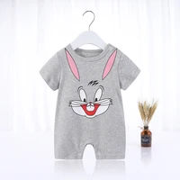 baby clothing 100 cotton unisex rompers baby boy girls short sleeve summer cartoon toddler cute clothes 0 24m size