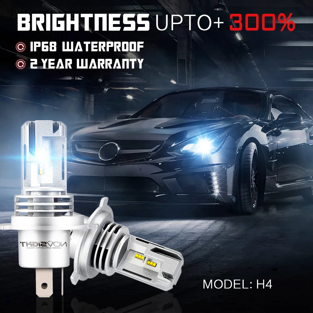 Мини H7 Led H4 автомобильные лампы для передних фар 1:1 дизайн H11 H8 H9 H16JP 9005 9006 H1 H3 55 Вт