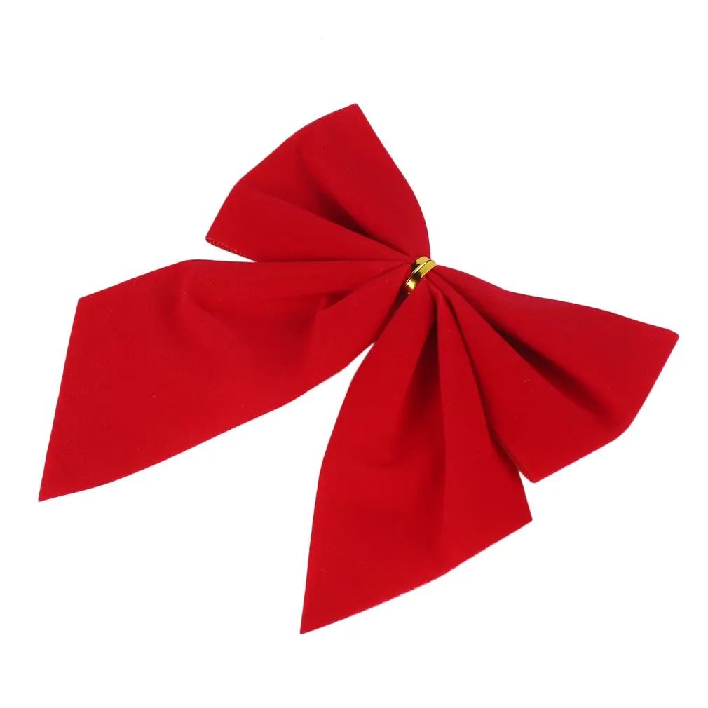 Christmas decorations bows tree pendants closet doors and windows cross-border | Дом и сад