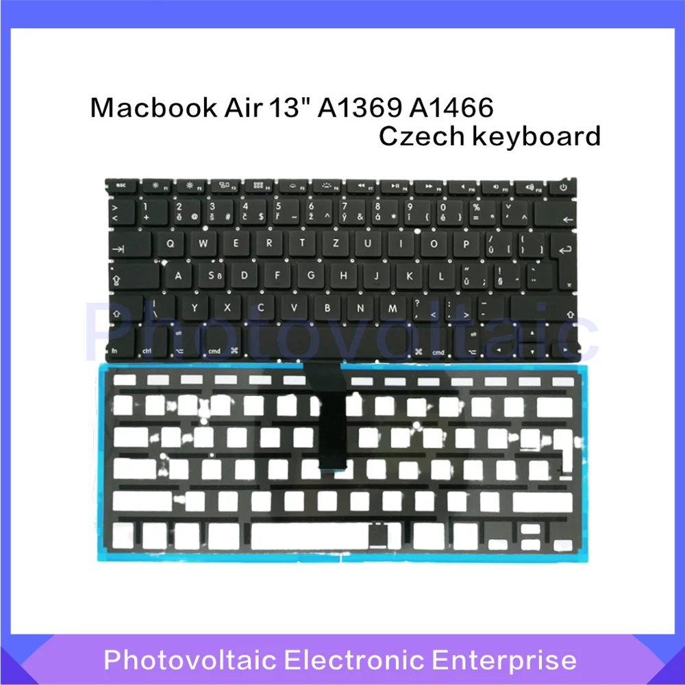 Новая Чешская клавиатура для Macbook Air 13 &quotA1466 A1369 с подсветкой 2011-2017 лет | Компьютеры