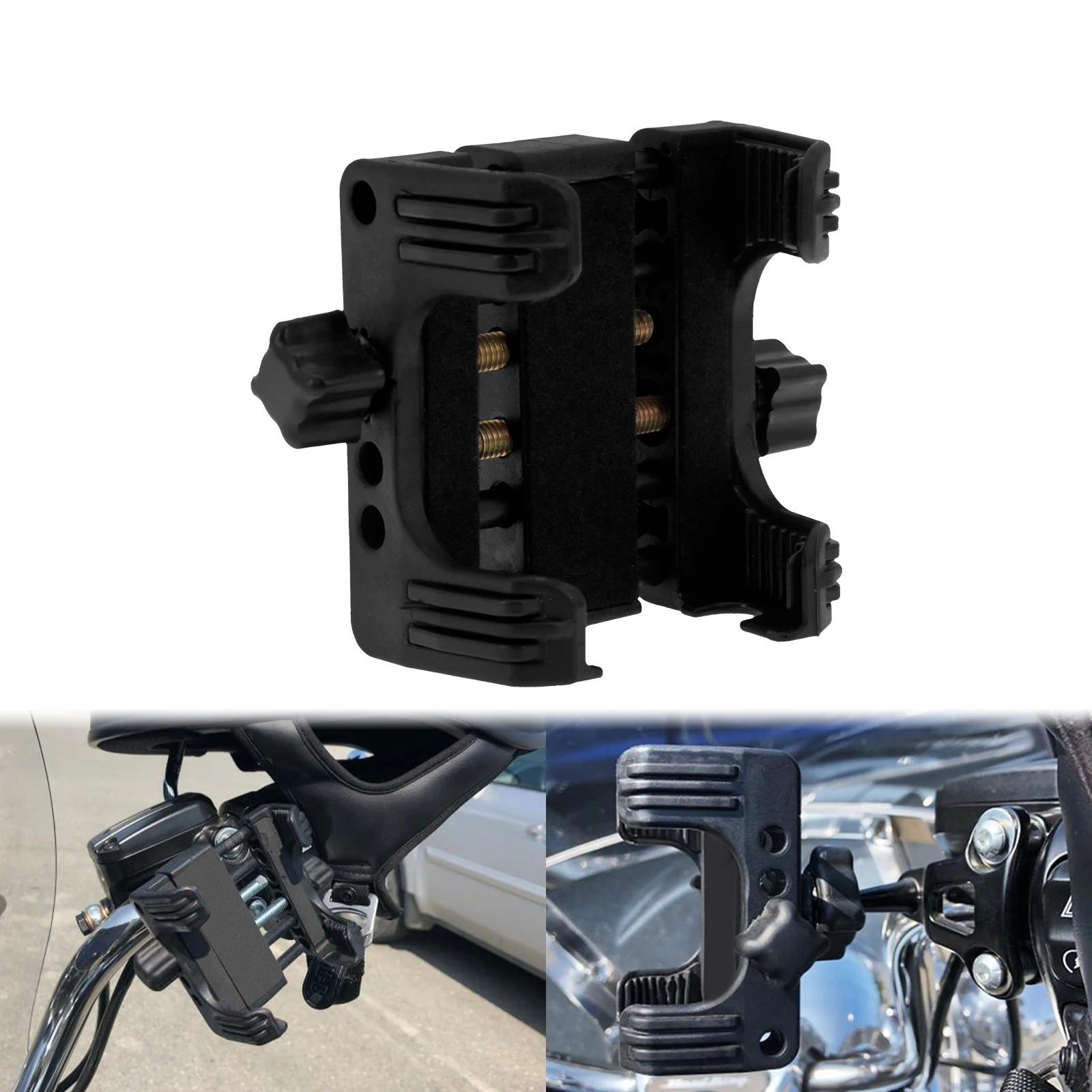 

Универсальный держатель для телефона на руль, кронштейн для GPS навигатора, мобильного телефона, для Harley Sportster XL Dyna Softail Touring