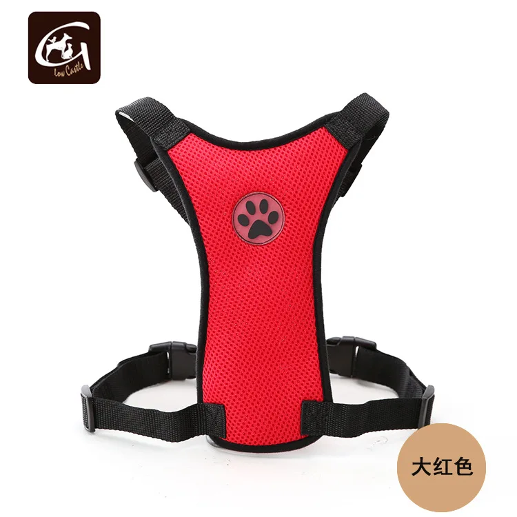 Светящаяся шлейка для собак и замков универсальная Однослойная сетчатая