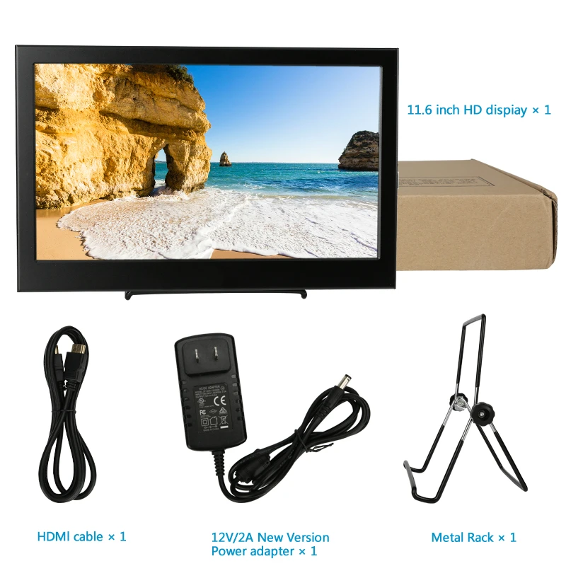 

10,1 "1280x800 HD - Raspberry Pi 3 Model B + 3B 2B B + VGA/HDMI