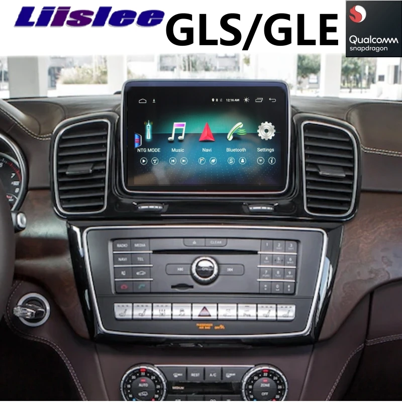 Для Mercedes Benz MB GLE GLS ML W166 X166 2015 ~ 2019 Liislee автомобильный мультимедийный плеер NAVI