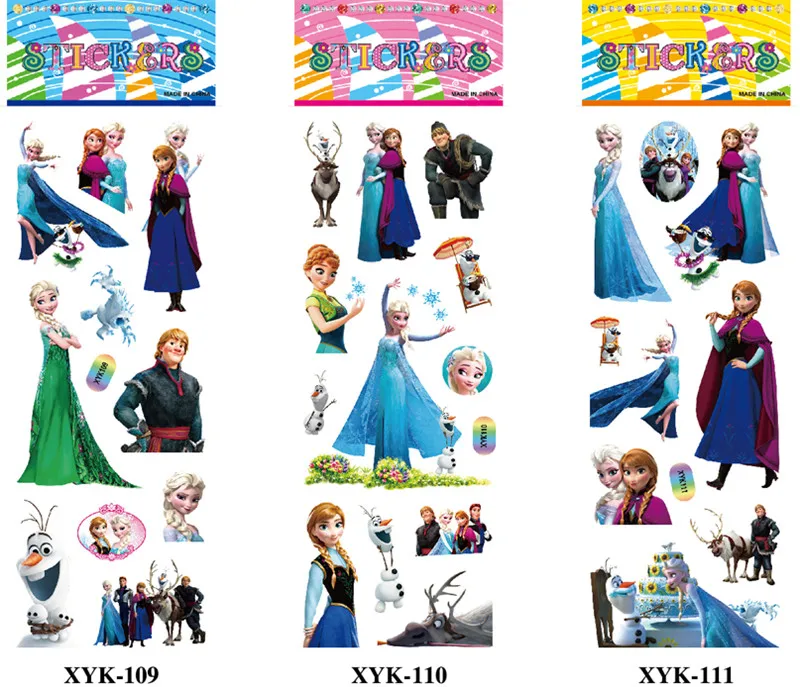 10 шт./набор Дневник для украшения детской комнаты Disney Snow White Frozen|Наклейки