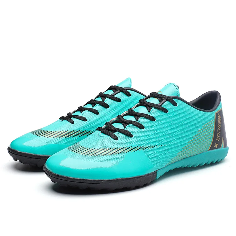 

Soccer Football Shoes Unisex Football Boots indoor football shoe for adult children's 33-44 size Train Sneakers chuteiras 21