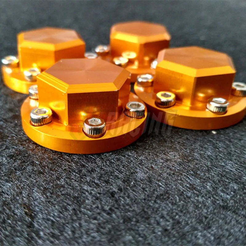 CNC точная обработка полностью металлические колесные блокировочные гайки для ROVAN