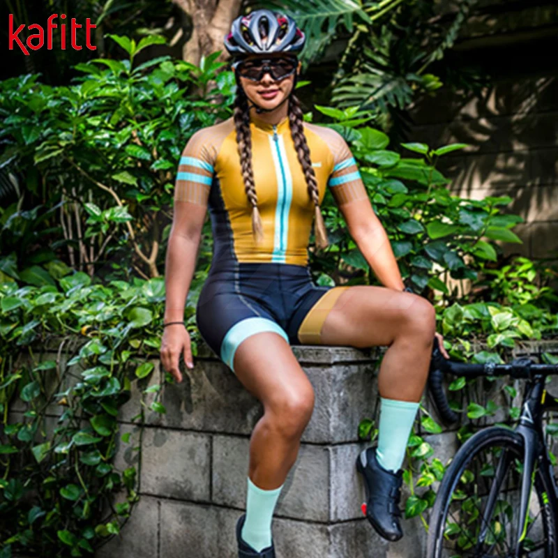 Костюм для триатлона Kafitt 2020 Pro мужские и женские велосипедные колготки куртка
