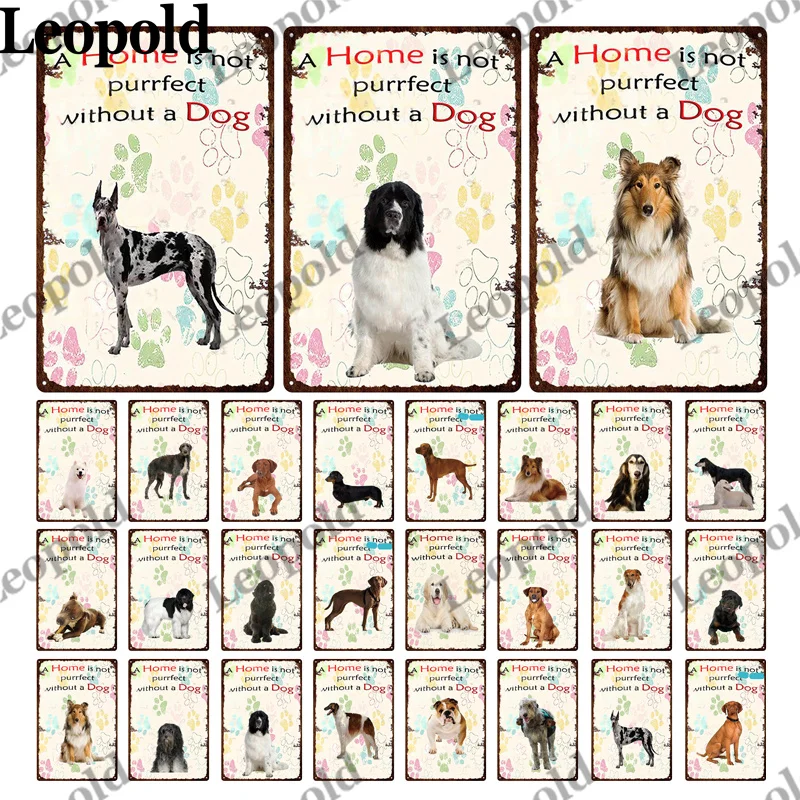 

Металлическая табличка, милые животные, комбинация, одиночная собака, светящаяся комната, ретро, декоративная металлическая живопись