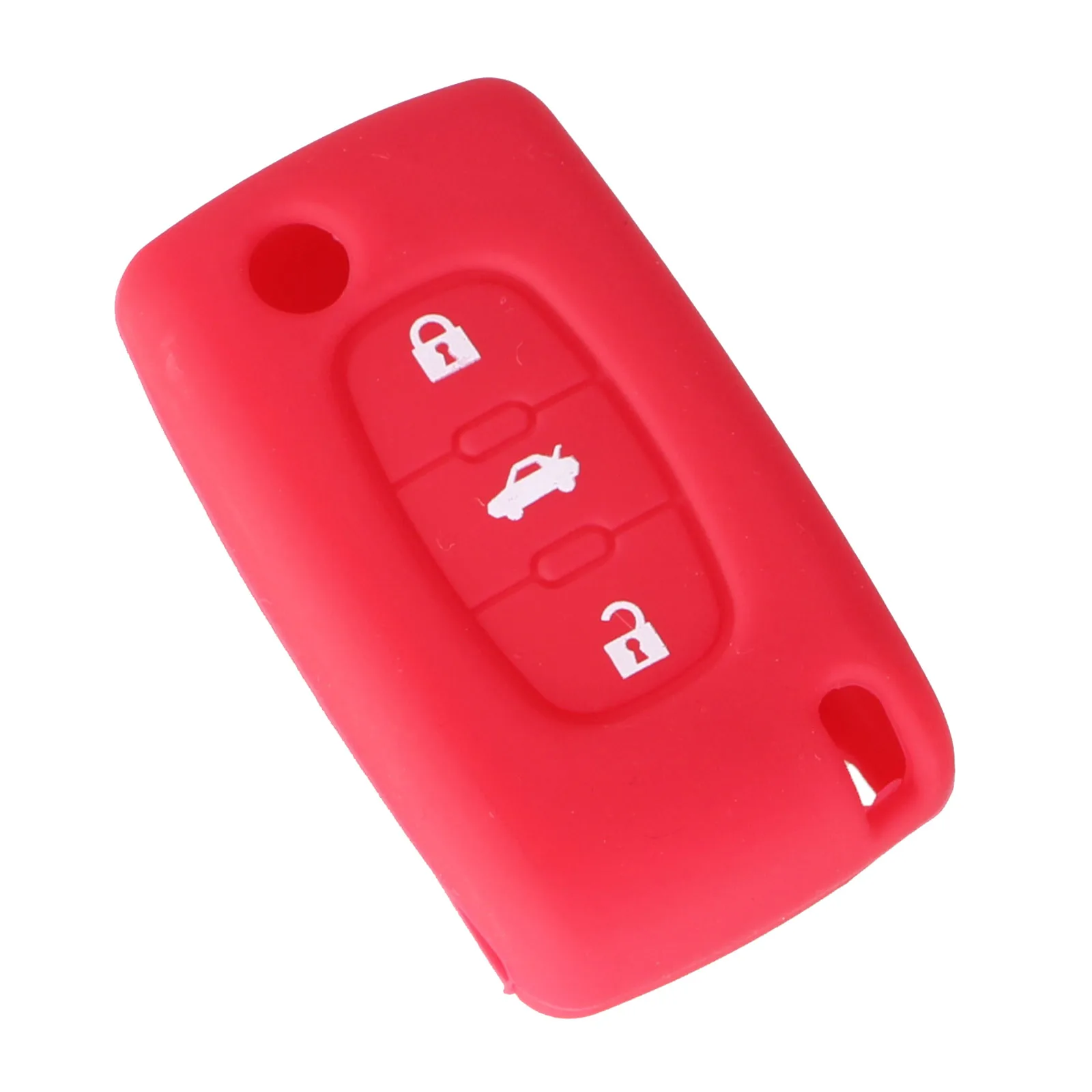 KEYYOU силиконовый чехол для дистанционного ключа 3 кнопки PEUGEOT 208 207 3008 308 408 407 307 206|car