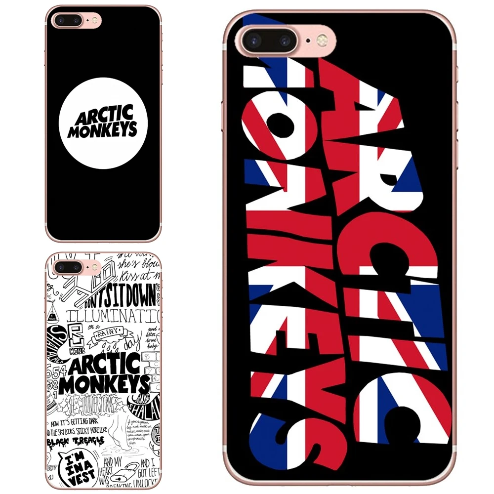 

For iPhone 10 11 12 13 Mini Pro 4S 5S SE 5C 6 6S 7 8 X XR XS Plus Max 2020 Arctic Monkeys Logo Music Band Soft TPU Phone Cover