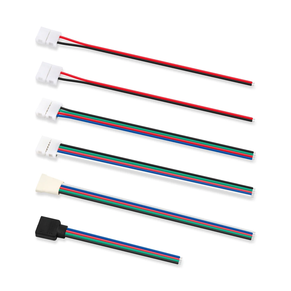 5 шт./лот 4 контактный разъем для светодиодной ленты RGB RGBW RGBWW Color 5050 Светодиодная