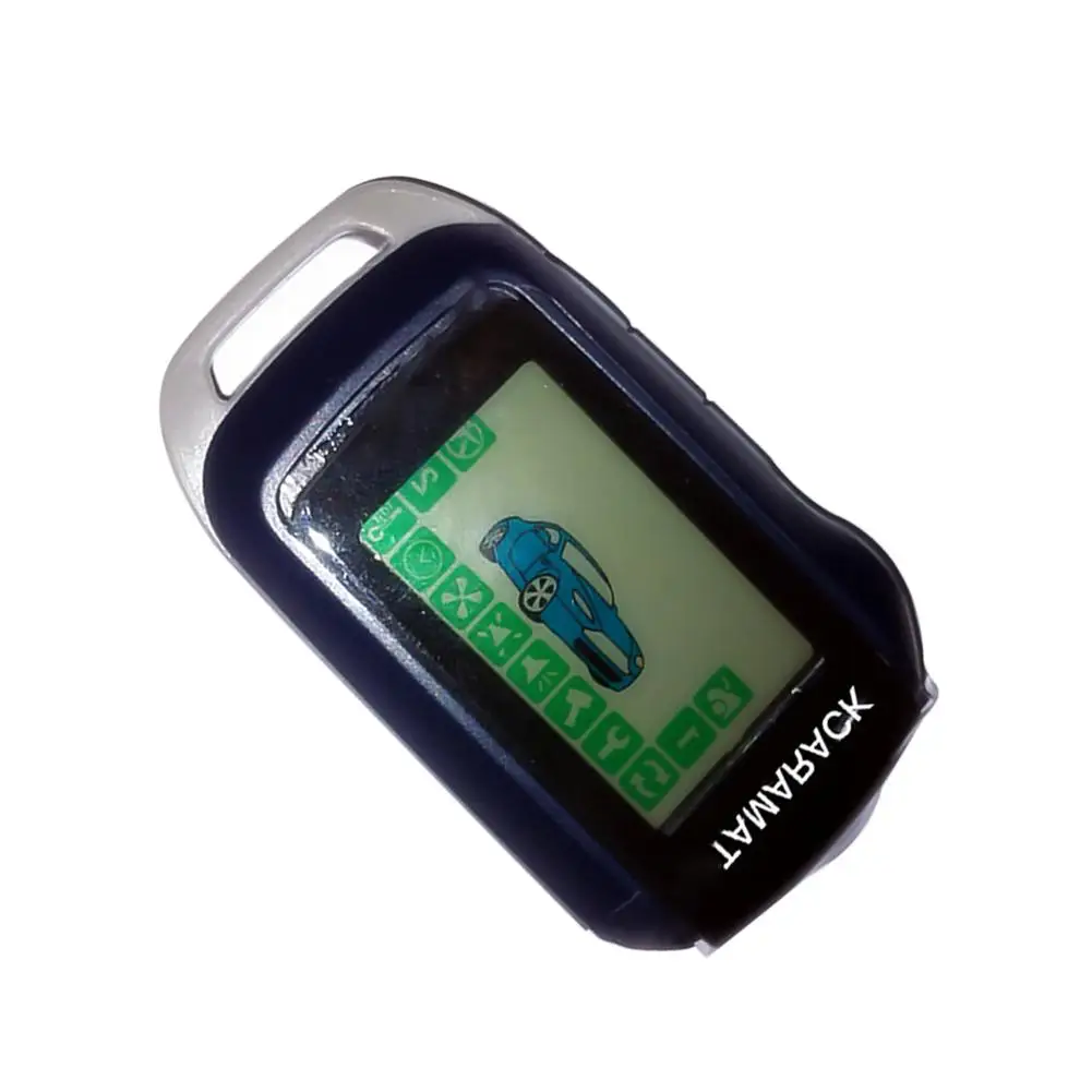 

Metal Car Auto Security System Anti-theft Alarm Two-way Sound Remote Control A92 Adjustable Sensitivity