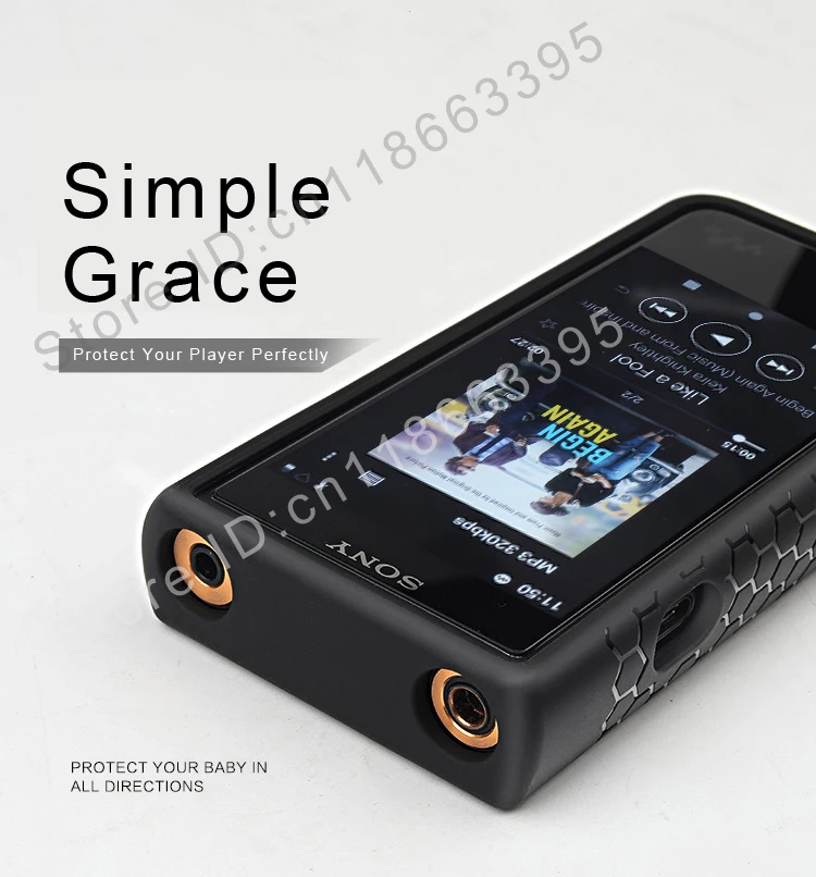 Прочный противоударный чехол для SONY Walkman NW ZX500 ZX505 ZX507|Бамперы| |