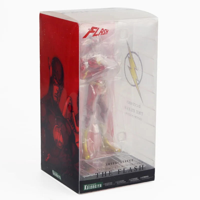 with box A ARTFX+ Статуя новинка 52 флэш 1/10 весы ПВХ фигурка DC Comics Коллекционная модель игрушки - Цвет: with box A
