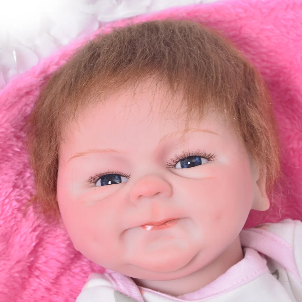 Реалистичная 17 дюймов Bebe Кукла реборн игрушка 42 см силиконовая кукла реборн Младенец Девочка Мальчик Близнецы новорожденный малыш кукла подарок